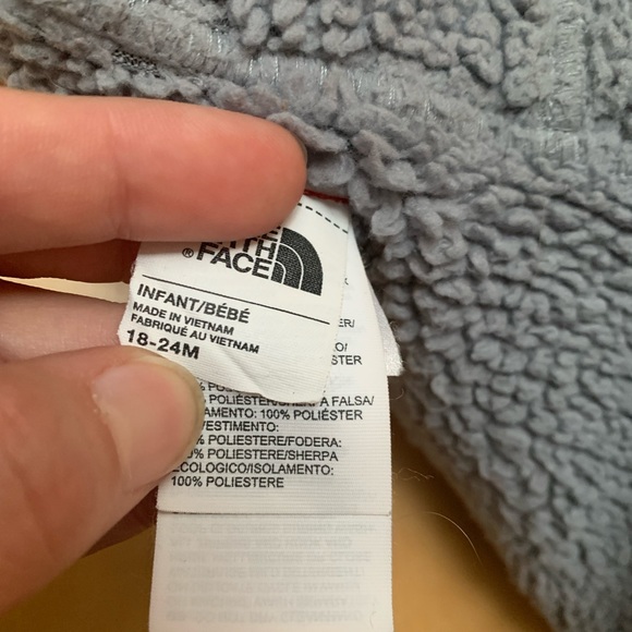 The North Face Reversible puffy Sherpa 18-24 months infant kids jacket coat - Picture 3 of 4